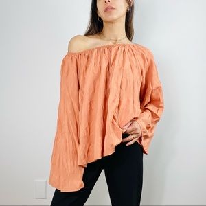ELIZABETH + JAMES ALL DAY WEAR ORANGE TOP